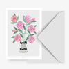 Floral Vase Ginspiration Card