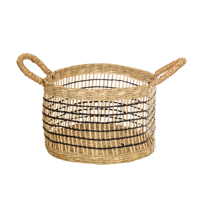Seagrass Open Weave Baskets - Set of 2