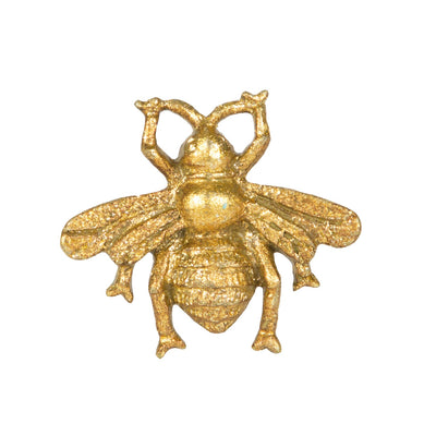 Vintage Golden Bee Drawer Knob