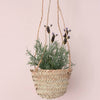Natural Woven Hanging Basket