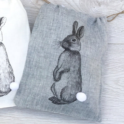 Easter Bunny Rabbit Personalised Bag