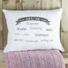 ' Mum Loves ' Personalised Linen Cushion