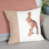 Mustard Hare Cushion