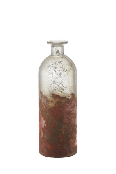 Rust Glaze Bottle Vases