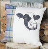 Spring Tweed Cow Cushion