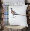 Spring Tweed ' Pheasant ' Cushion