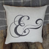 ' Ampersand ' Linen Cushion