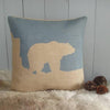 ' Arctic Polar Bear ' Cushion