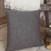 ' Fawn Herringbone ' Lambswool Tweed Cushion
