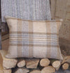 ' Handmade Luxury  Irish Linen and Wool ' Cushion