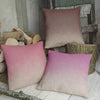 ' Ombre Shades ' Cushion (Chestnut, Pink & Mauve)