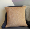 ' Wheat Herringbone Tweed ' Cushion