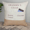 Personalised Pocket Cushion - Gift For Grandad