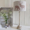 ' Stag and Deer ' Irish Linen Lampshade